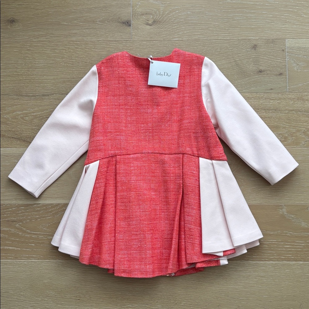 Baby Dior Classic Tweed dress set - Picture 4 of 10